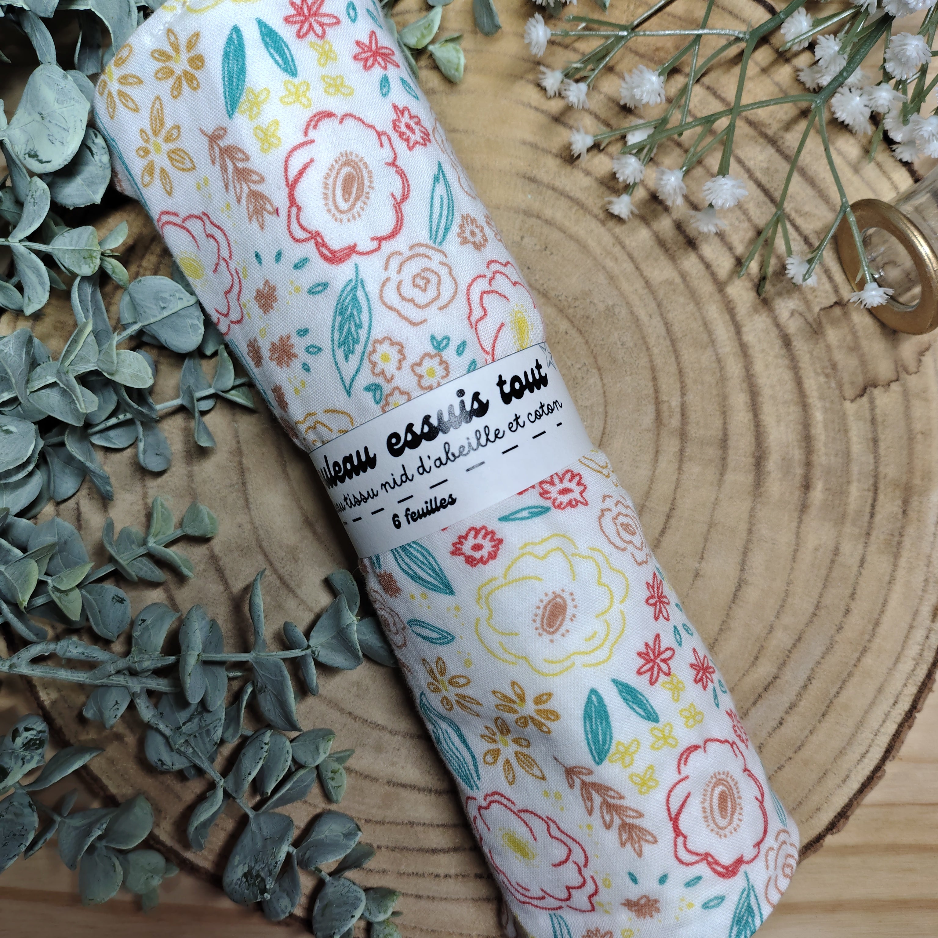 Essuie-tout Contour Fleur