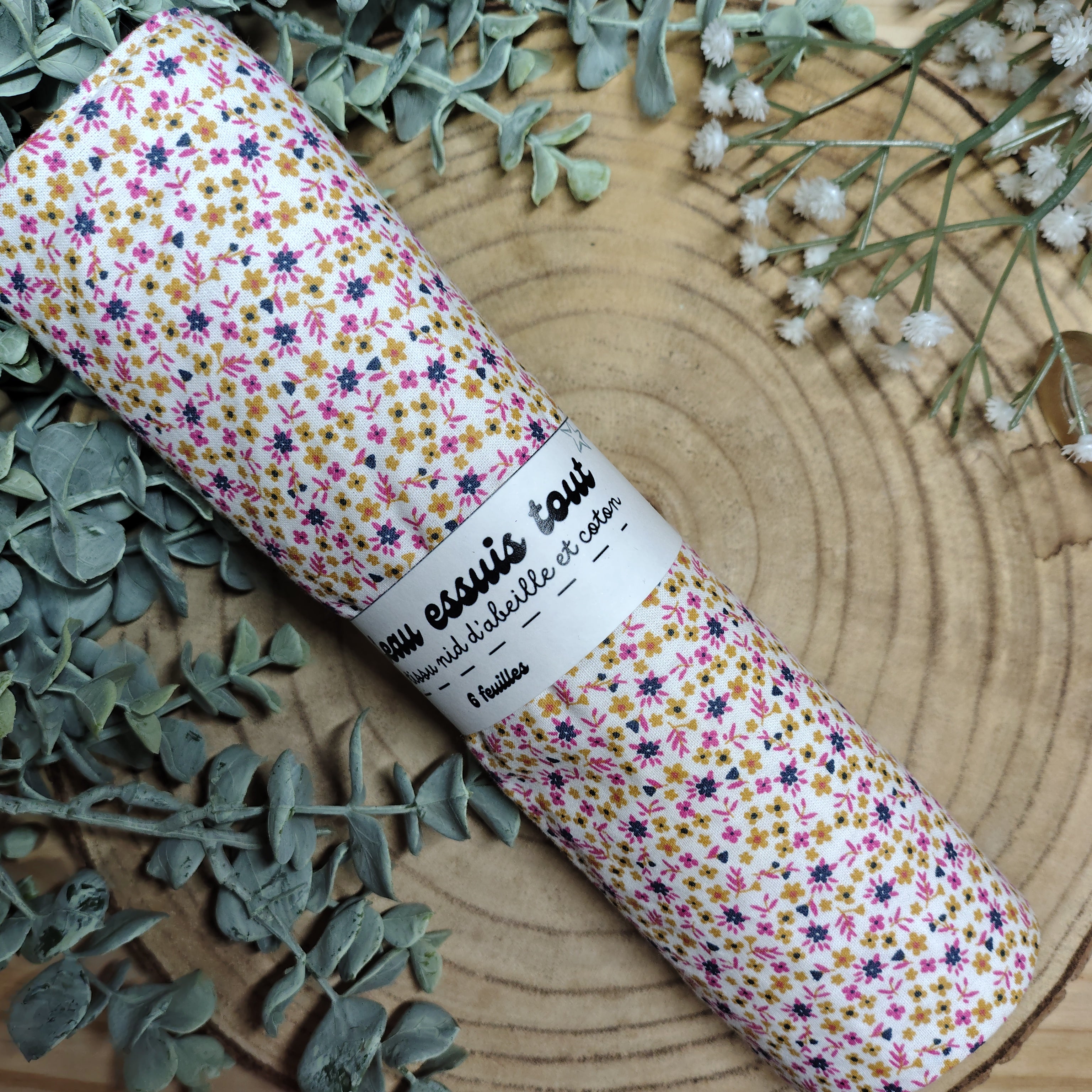 Essuie-tout Mini Fleurs