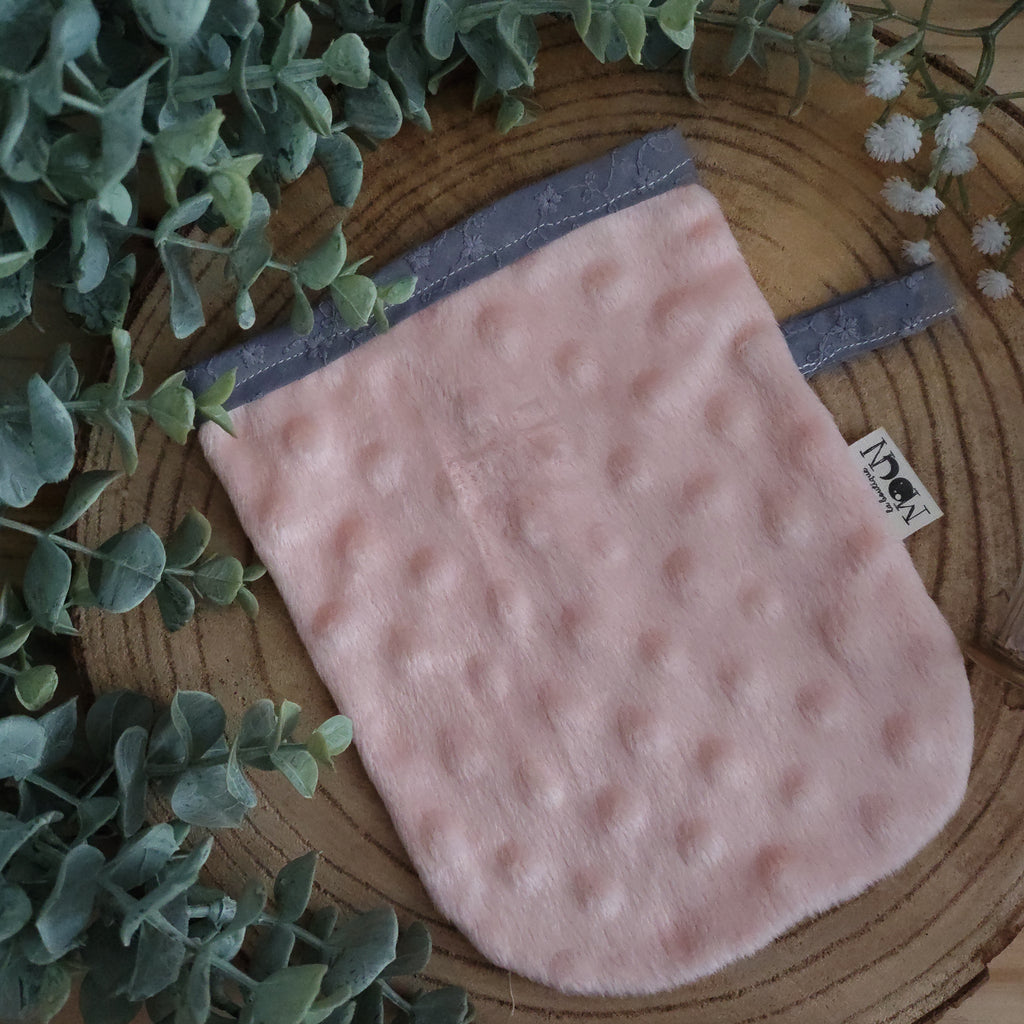 Gant Démaquillant Rose