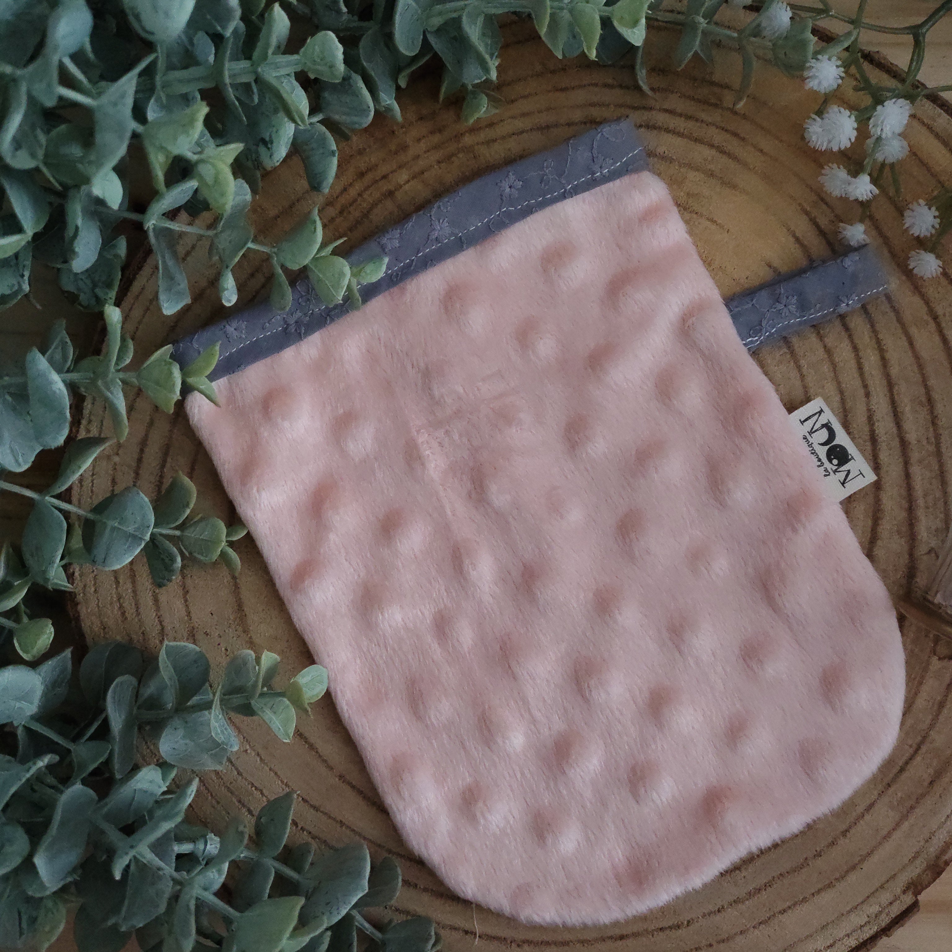 Gant Démaquillant Rose