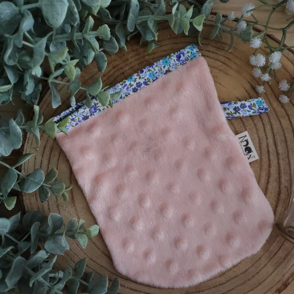 Gant Démaquillant Rose