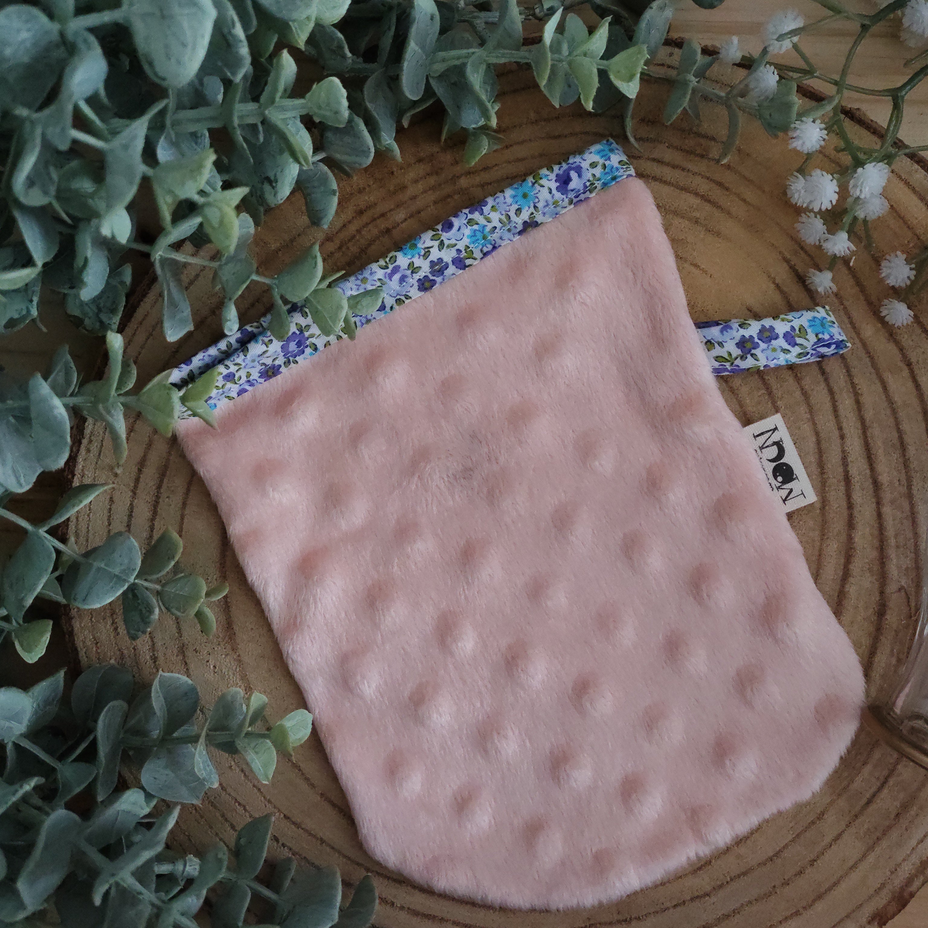 Gant Démaquillant Rose