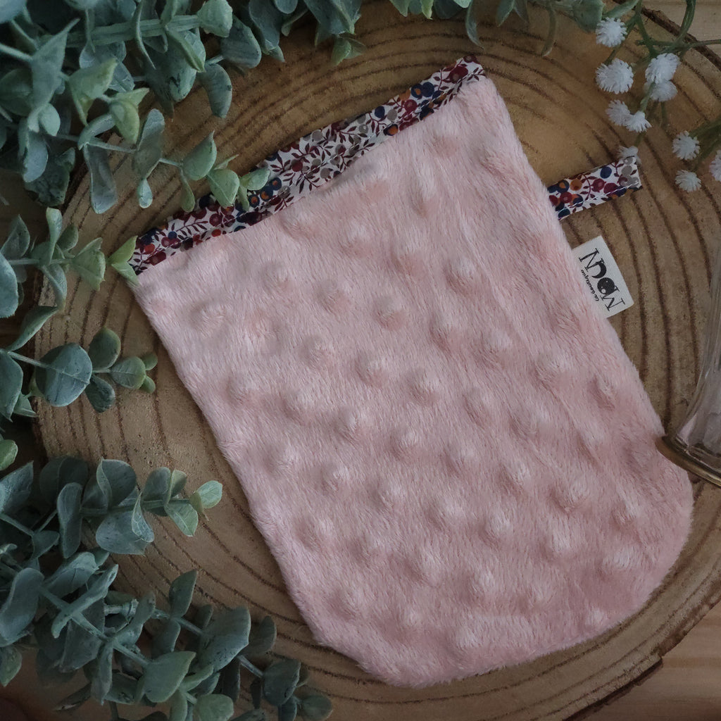 Gant Démaquillant Rose