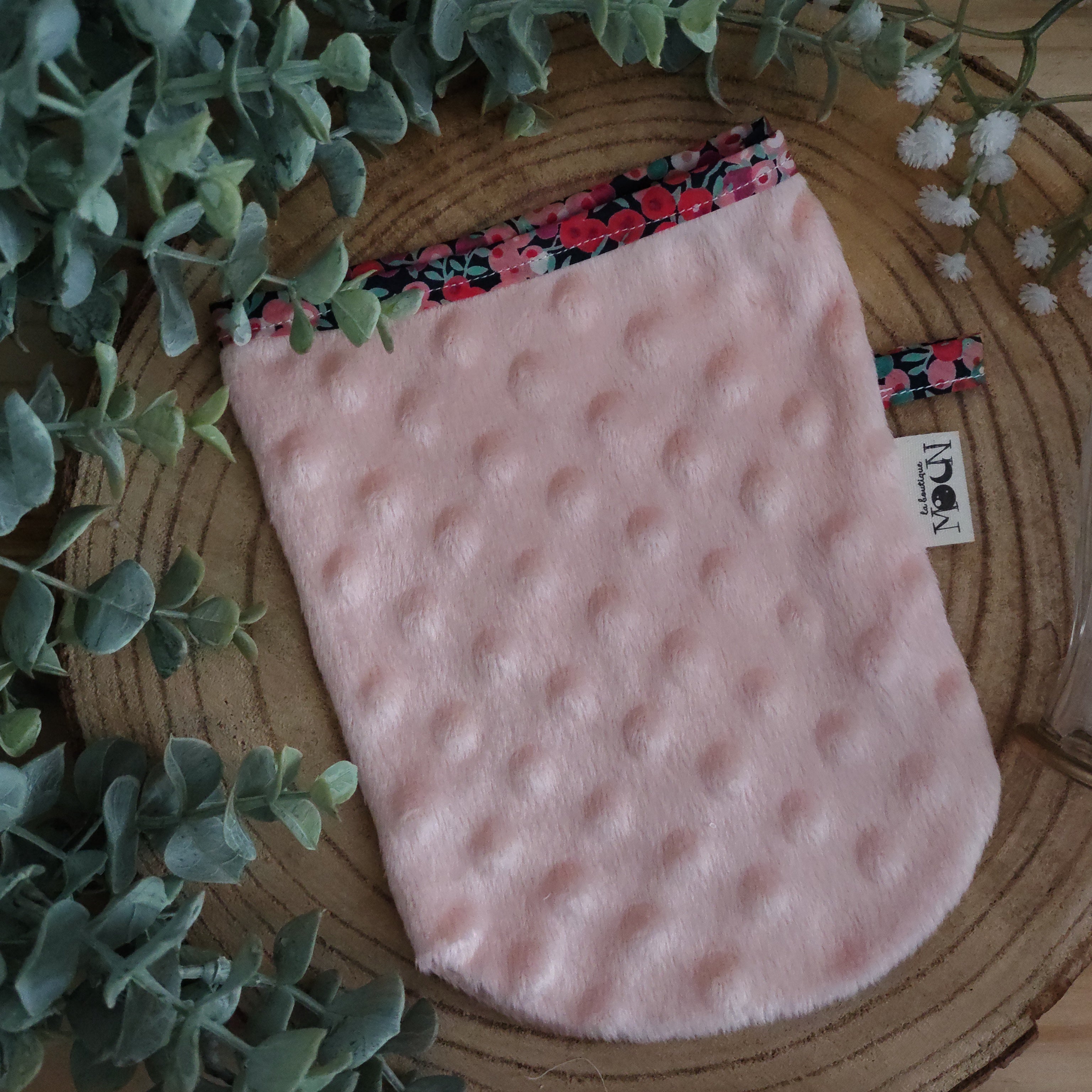 Gant Démaquillant Rose