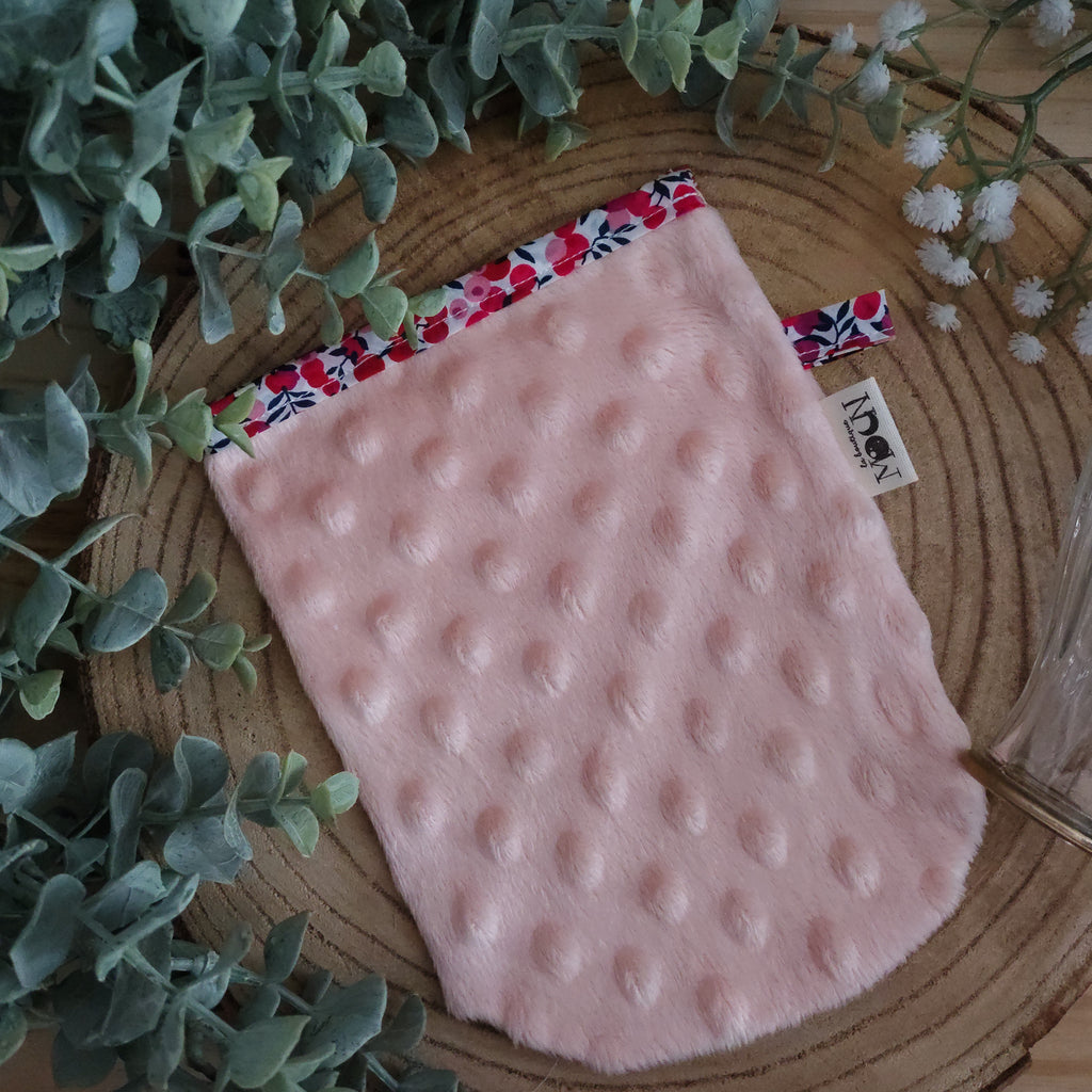 Gant Démaquillant Rose