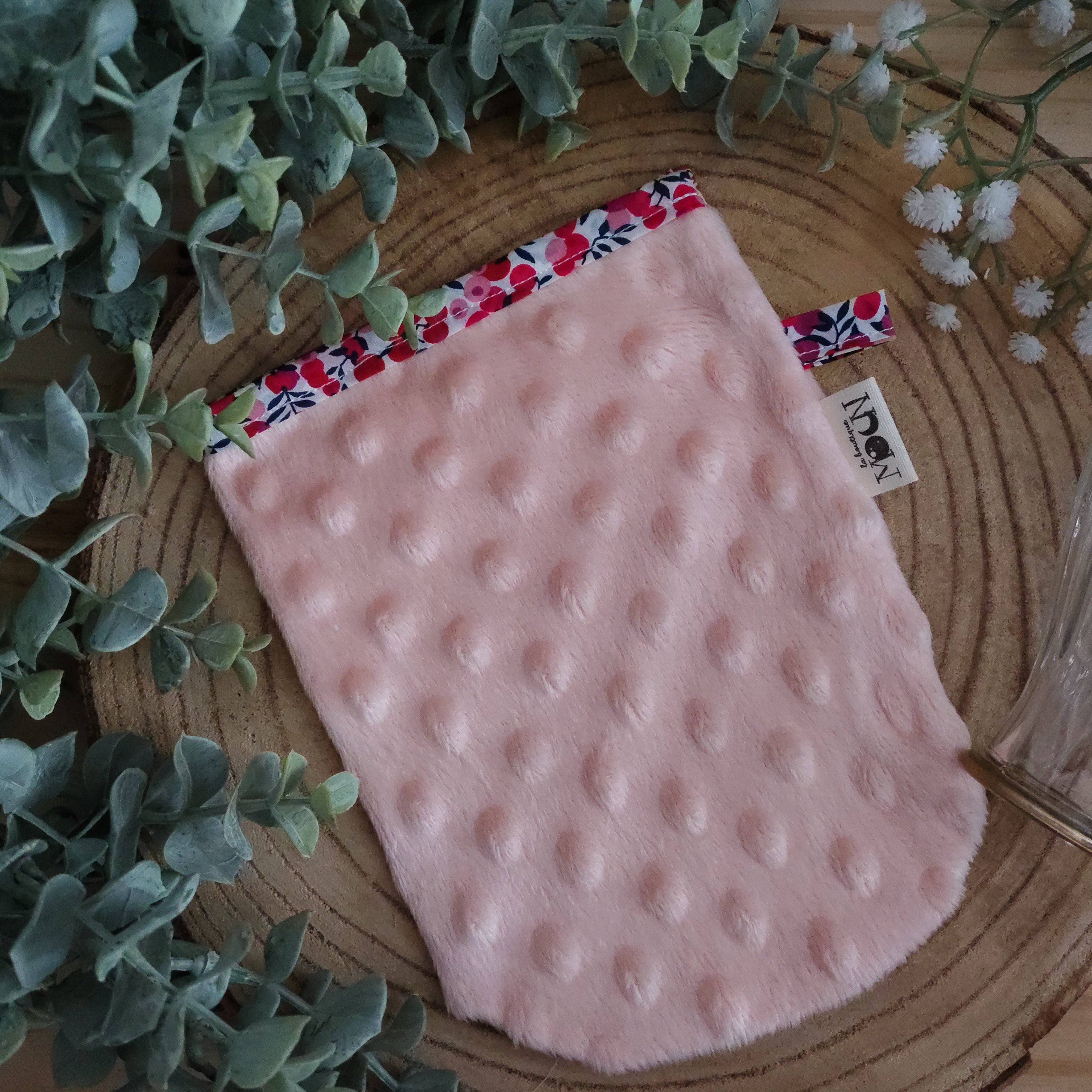 Gant Démaquillant Rose